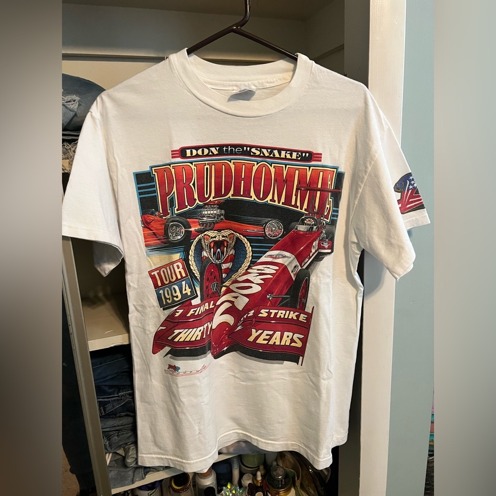 Vintage (1994) “Don The Snake” Prudhomme Final Strike  Single Stitch Tee (M)